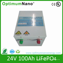 Vente chaude 24V 100ah LiFePO4 batteries pour UPS